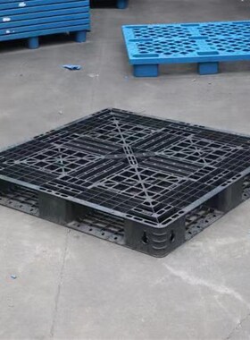 1100*1100*125出口黑色一次性专用田字托盘8kg卡板1.1米*1.1米垫