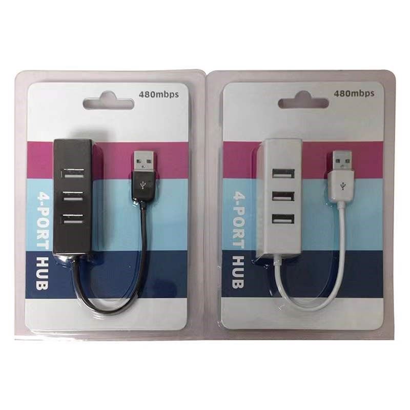 USB扩展器2.0高速传输集线器 器sb HUB电脑一线u分拖四口拓展坞