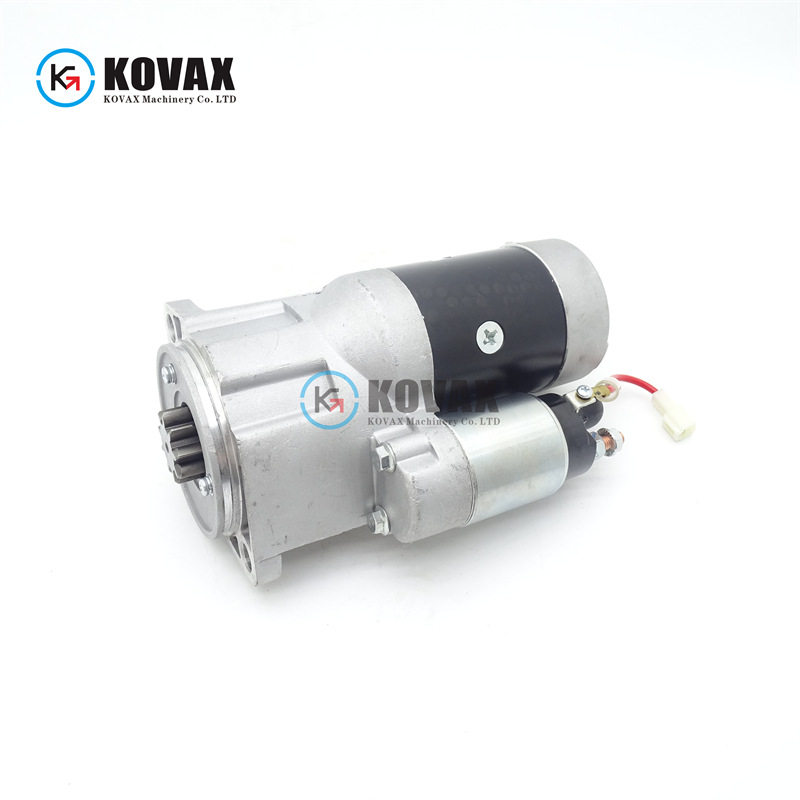 挖掘机机械配件 129136-77011 12v 15T 2 启动马达 适用于洋马