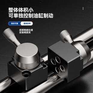 气动手转阀eHV-02气缸手板换向阀开关手动阀迷你型油压装置控制器