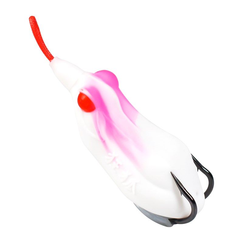 狂狐毒蟾雷蛙六五号路亚饵远投重草改装双钩路亚钓黑鱼专杀雷强饵