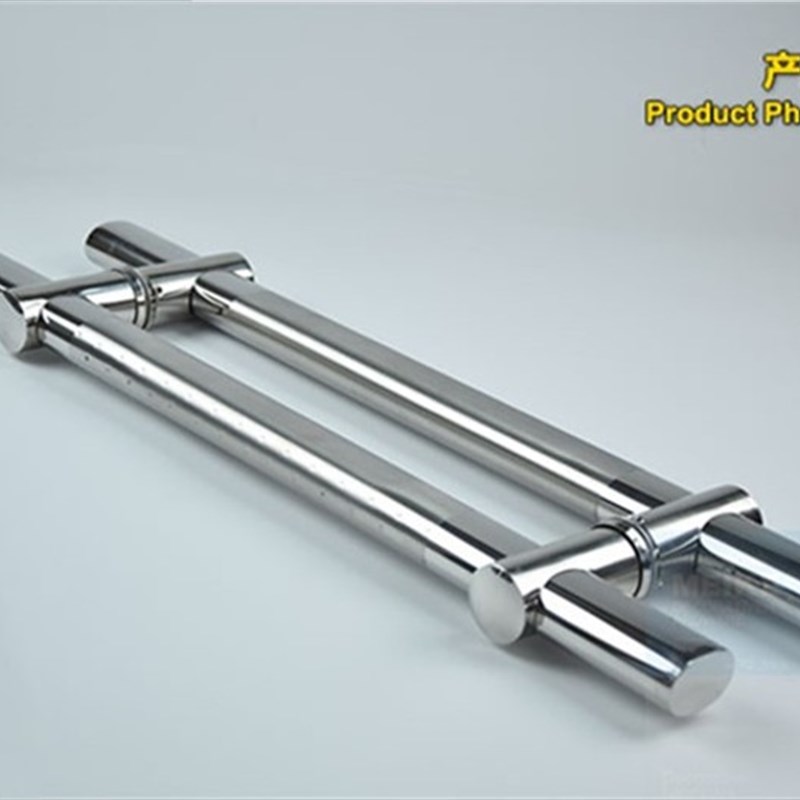 玻璃门拉手把手中砂可调扁管星点大门木门不锈钢大拉手