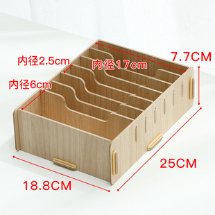 零钱收纳盒e放钱收纸币的装现金钱匣子分格钱盒收银盒子格子收钱