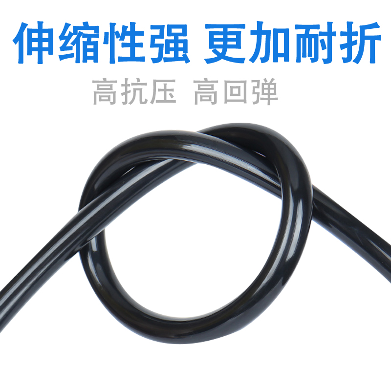 气管PU8*5高压空压机气动风管软管12*8/10*6.5/6*4/2.5/16/14气线