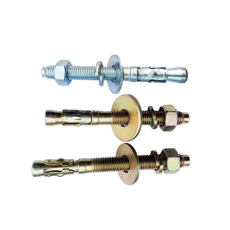 车修壁虎膨胀f螺丝电梯膨胀螺丝大平垫镀白锌彩锌M10M12M14M16