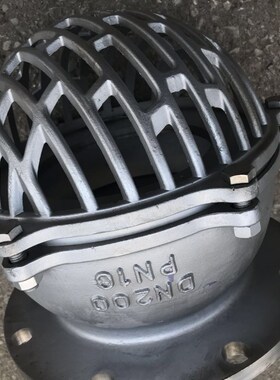 304不锈钢法兰底阀H42W-16P 316L抽水海底阀PN25 DN50 65 80 100