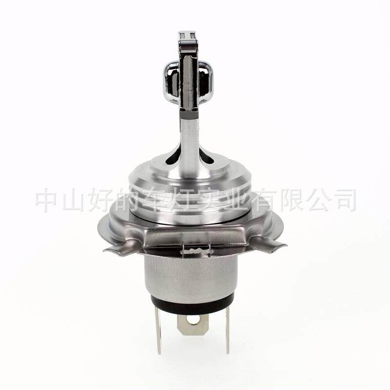 厂家直销新L款ED摩托车灯H4H6H4P45TP43T高L亮ED车灯LED大灯