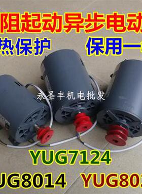 富通2吨冲床兴龙电机450W冲床马达YUG8024电阻起动异步电动机