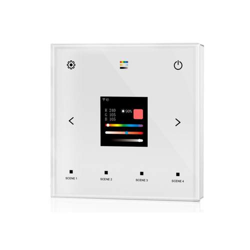 DT6DT8调光调色RGBRGBWRGBCCT控制器Dali2主控智能触摸面板