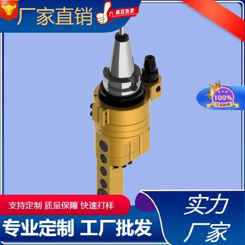 现货轻度侧铣头端面铣削动力头万向BT50侧铣头