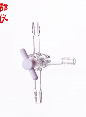 T形2通接管具F4活塞 T型三通连接管 外三8mm/10mm/1径mm四氟三通
