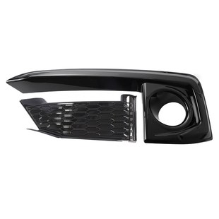 前雾灯罩框蜂窝灯眉饰条贴两厢三厢升级 十代思域合法改装 21款