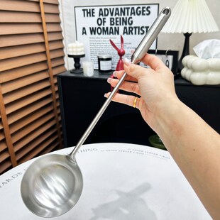 加长柄18 10不锈钢炒勺炒铲锅铲炒菜铲子汤勺打菜勺