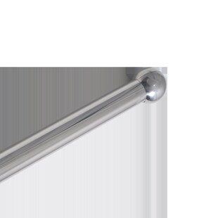 加长4米阳台晾衣杆304不锈钢晒衣杆户外窗户晾衣架单杆一根衣架杆