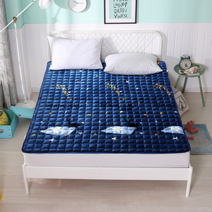 法兰绒床垫水洗1.5榻榻米单人垫被宿舍毯子垫床双人家用软垫1.8m
