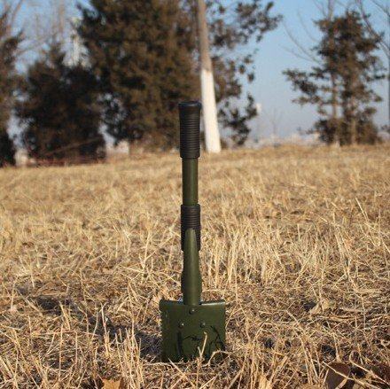 50号钢 c多功能工兵铲 钢铲 户外装备沙滩铁铲铁锹露营折叠 野营