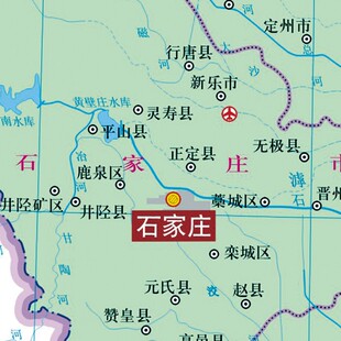 打印定制订做大幅防水白板笔可擦写京津冀都市圈区域图装饰海报