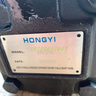 弘一HONGYI低噪音叶片泵45V 86品质保证 75A