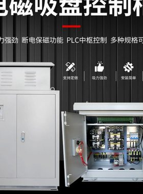 电磁吸盘控制柜高频强励磁无触点接触器电磁铁除铁器电器柜配电箱