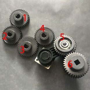 铁齿轮滚轮自动封口机齿轮 后面传动齿轮 900自动封口机配件 齿轮