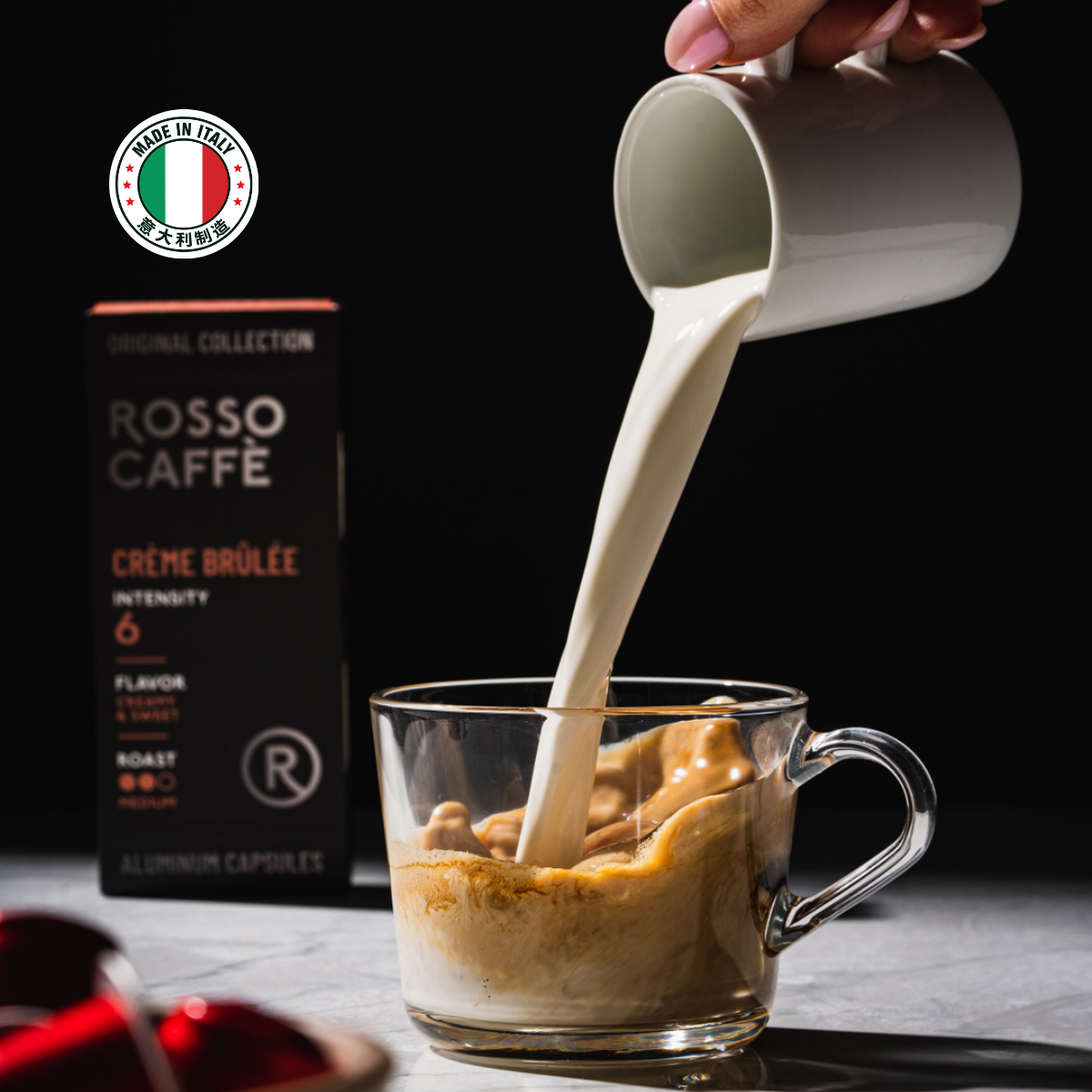 特调风味10粒装咖啡胶囊RESERVE系列ROSSO CAFFE醇宿咖啡Flavor