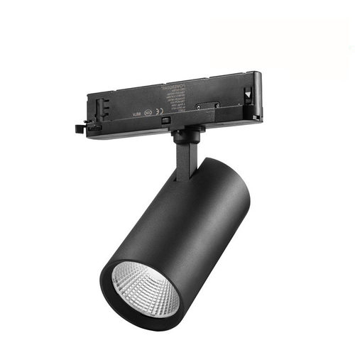 普瑞芯片轨道一体化导轨灯30W35W三线四线导轨一体化电源轨道灯