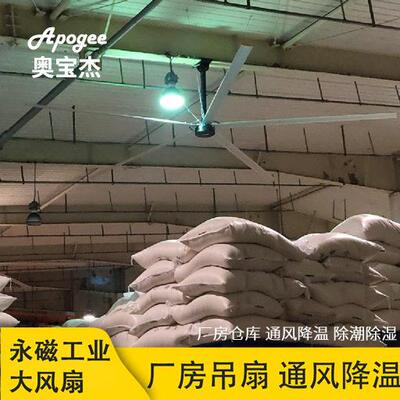 徐州7.3米工业大风扇厂家-推荐Apogee大功率风扇永磁无刷大吊扇