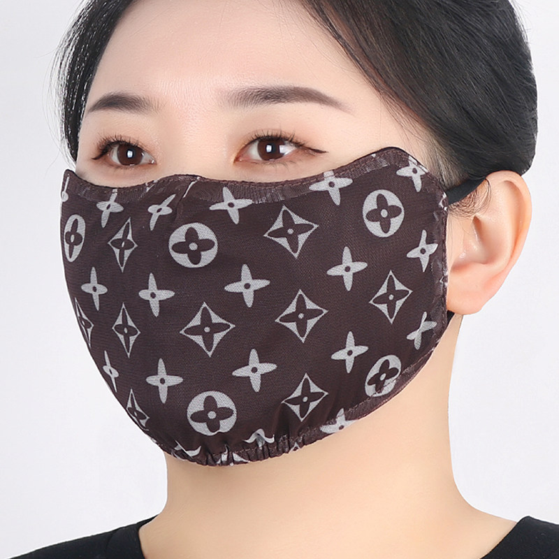 口罩女高颜值2026新款防晒风尘黑色夏季薄款透气冰丝大脸时尚骑行