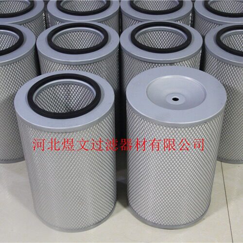 玻纤150L/S真空泵排气过滤器油雾滤芯 H150滑阀泵油雾分离器