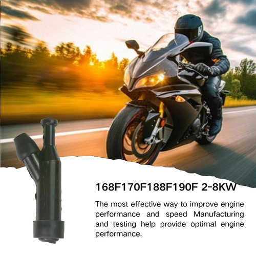 168F170F188F190F汽油机配件2-8KW发电机抹光机点火线圈火花塞帽