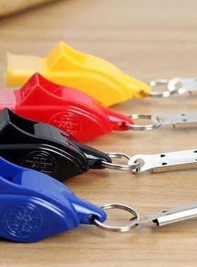 GOLD口哨篮球足球田径裁判高分贝无核教学户外救生海豚带护齿挂绳