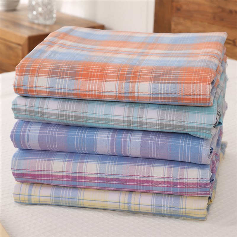 刘大姐家加厚老粗布床单单件单双人学生宿舍简约家用床品套件