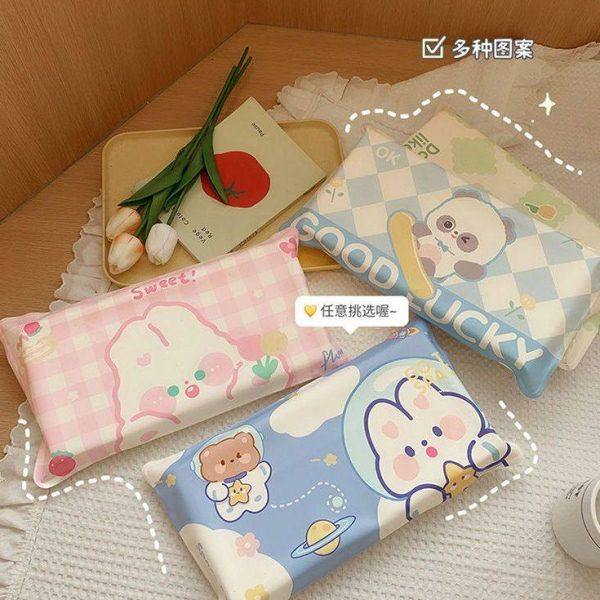 凝胶冰枕冰垫学生夏季午睡水枕头儿童降温夏天注水冰凉加厚水袋