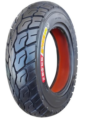 正新轮胎3.50-10真空胎350一10踏板摩托车143.5加厚外胎半热熔