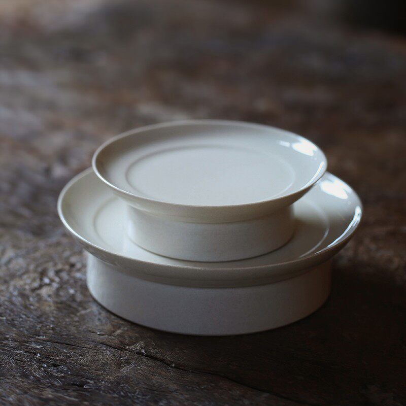 茶室托盘茶点盘茶道点心盘料理盘中式茶食盘甜品台日式简约摆台