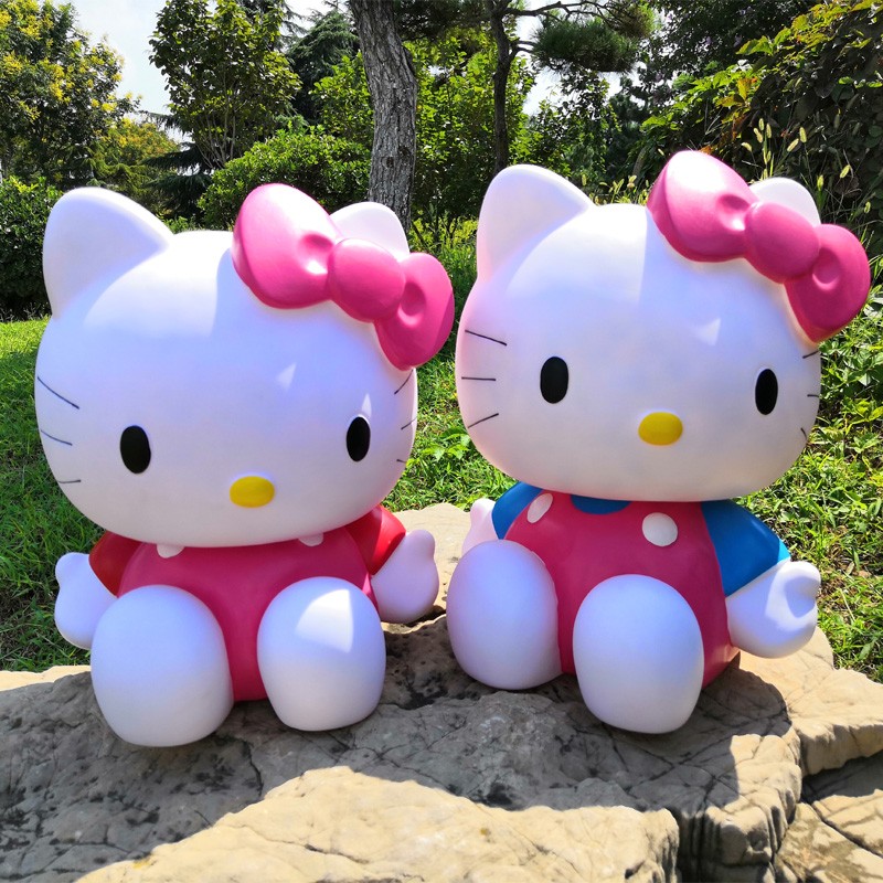 个性超大号不怕摔存钱罐儿童成人卡通防摔大容量KT猫储蓄罐男孩女