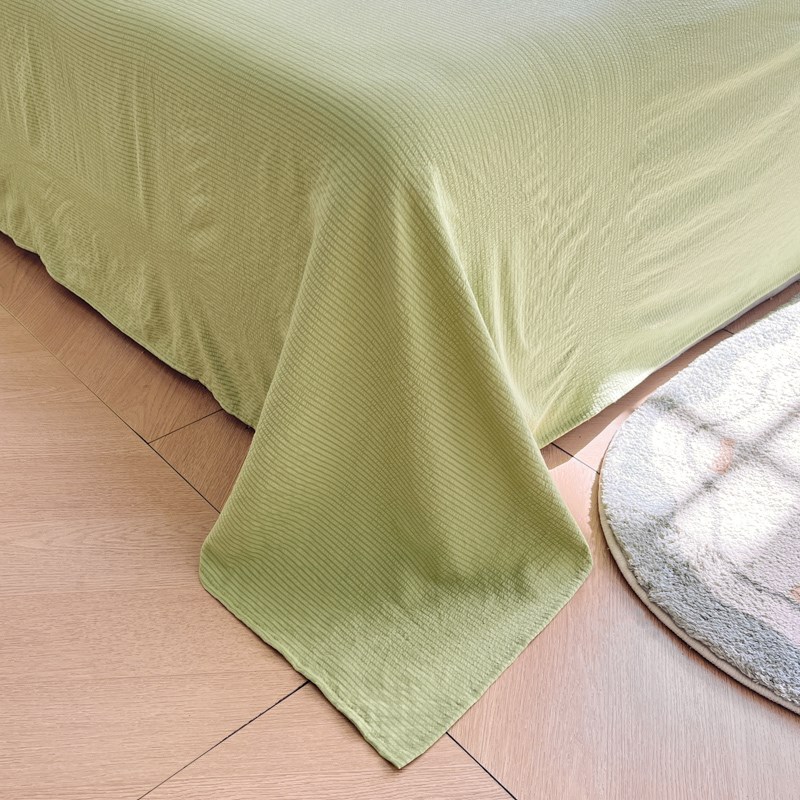 2024新款泡泡云朵棉床上四件套被套床笠非全棉床单被罩三件套