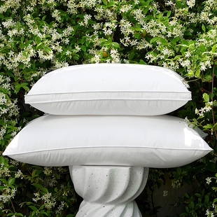 超高枕头加厚加高偏硬枕头不变形不塌陷枕芯酒店超大枕芯高枕不塌