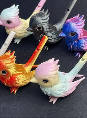 3D打印小鸟口哨儿童玩具