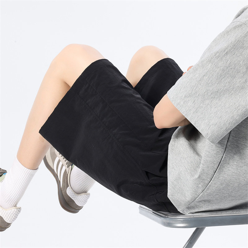 维路雅2026夏季冰丝薄款短裤男速干透气宽松外穿休闲运动五分裤