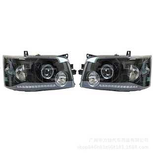 HIACE200适用于丰田海狮2005-2009款 头灯 LED天使眼透镜款 头灯