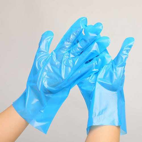 定制一次性LDPE防护手套 薄膜餐饮厨房耐用塑料烘焙加厚家用手套