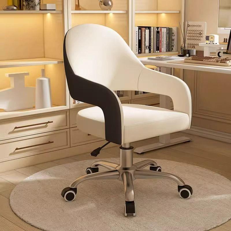 2025新款舒适电脑椅小巧小型学生卧室家用化妆宿舍桌椅子旋转椅子
