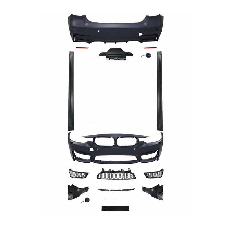 M3车身套件适用于宝马3系F30改装保险杠M3包围侧裙