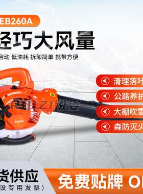 便携式汽油吹风机大功率吹雪机工地用园林落叶除尘风力灭火商用