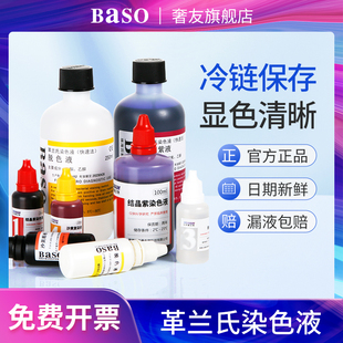 比克曼生物革兰氏染色液试剂盒 结晶/龙胆紫/碘液/脱色液/沙黄复