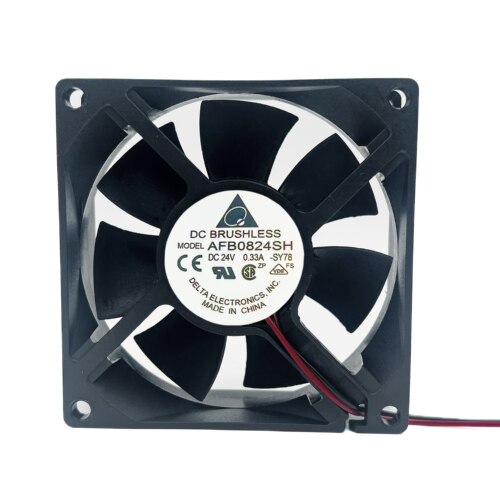全新台达 AFB0824SH 8025 24V 0.33A 8CM 双滚珠变频器散热风扇