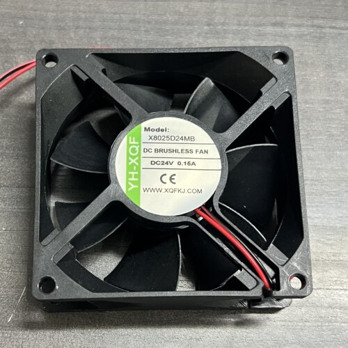 全新YH-XQF X8025D24MB DC24V 0.15A变频器散热风扇8CM