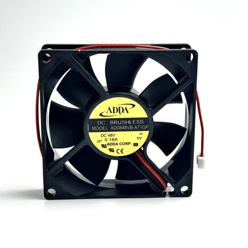 原装协禧ADDA AD0848VB-A71GP 8CM 8025 48V 0.18A高转速仪器风扇