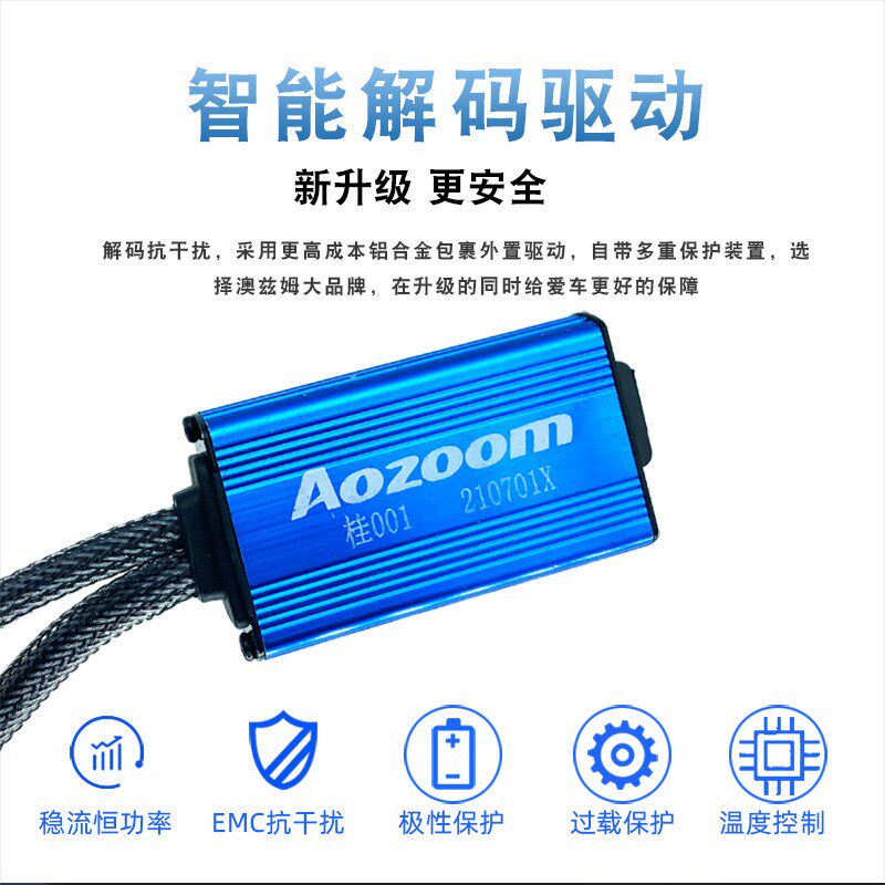 近兹姆LED大7亮灿汽车超亮强光灯泡H灯 H11 9005聚光远澳光灯一体